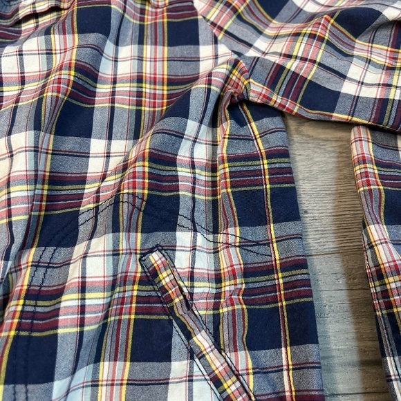 Levi’s Girls Plaid Hooded Zip Up Jacket Size Large - Picture 9 of 12